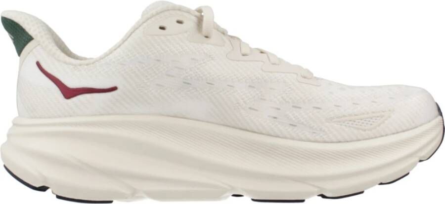 Hoka One Clifton 9 Sneakers White Heren