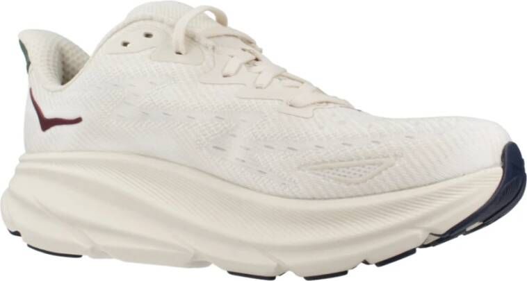 Hoka One Clifton 9 Sneakers White Heren