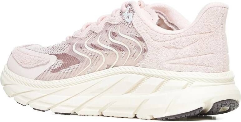 Hoka One Clifton LS Sneakers Pink Dames