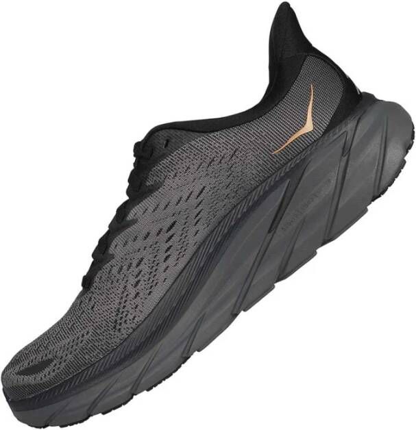 Hoka One Contrasterende lage sneakers Gray Dames