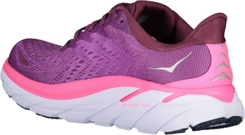 Hoka One Contrasterende lage sneakers Purple Dames