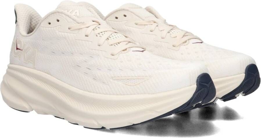 Hoka One Dames Clifton 9 Sneakers Beige Heren