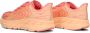 Hoka One Dames Clifton Ls Sneakers Koraal Pink Dames - Thumbnail 3