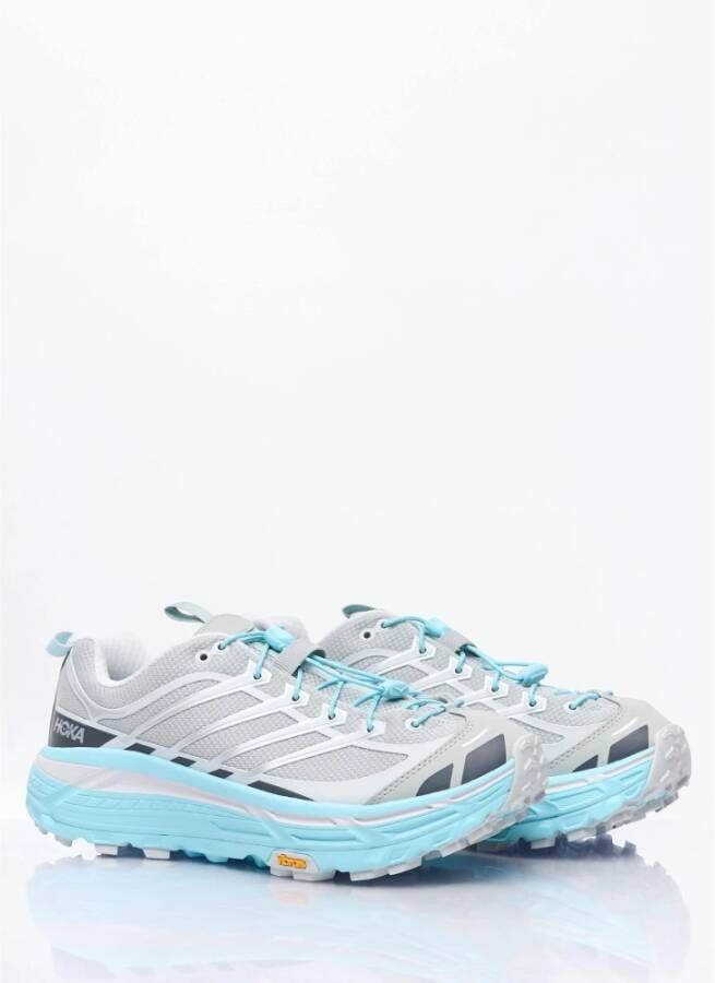 Hoka One Gedempte Sneakers met Quicklace Sluiting Blue Heren