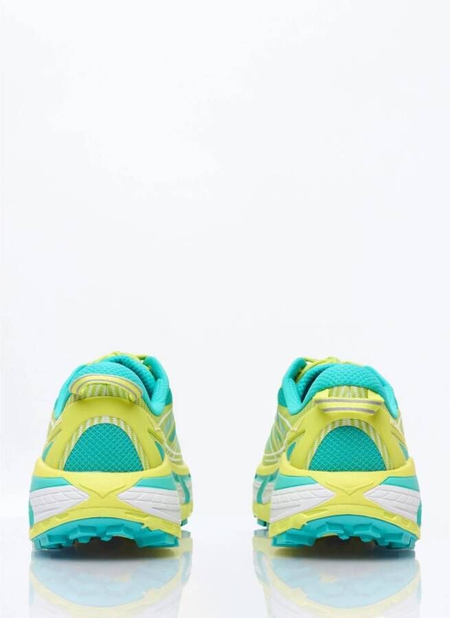 Hoka One Gedempte Sneakers met Quicklace Sluiting Green Heren