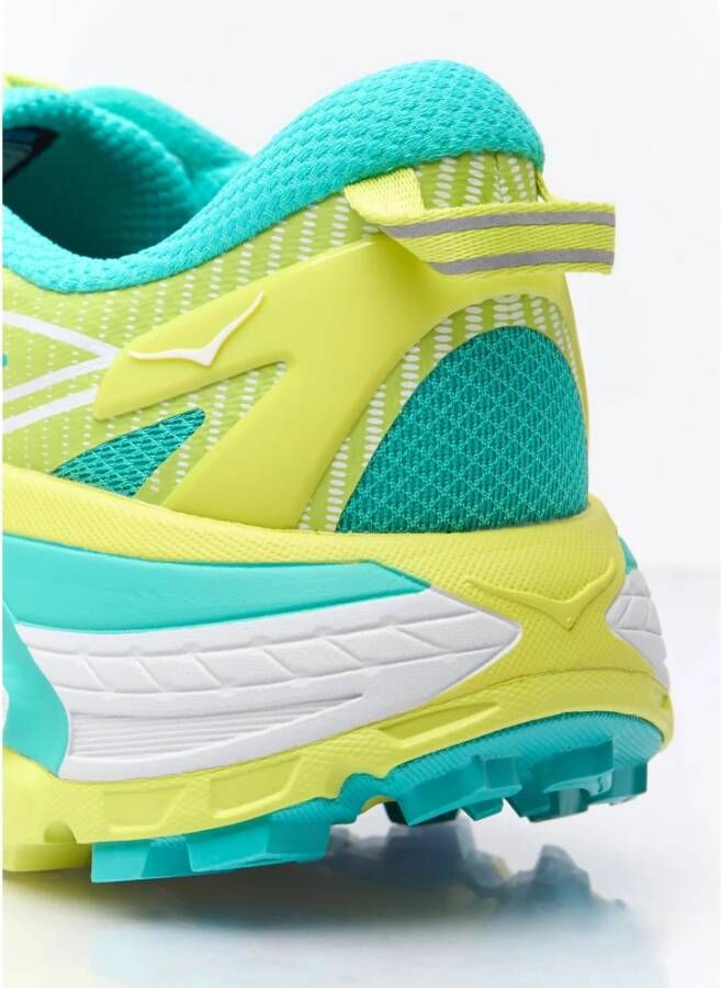 Hoka One Gedempte Sneakers met Quicklace Sluiting Green Heren