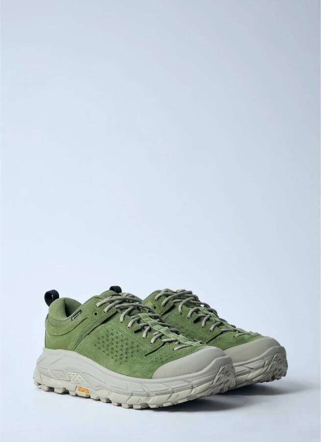 Hoka One Gore-Tex Sneakers met Vibram-zool Green Heren