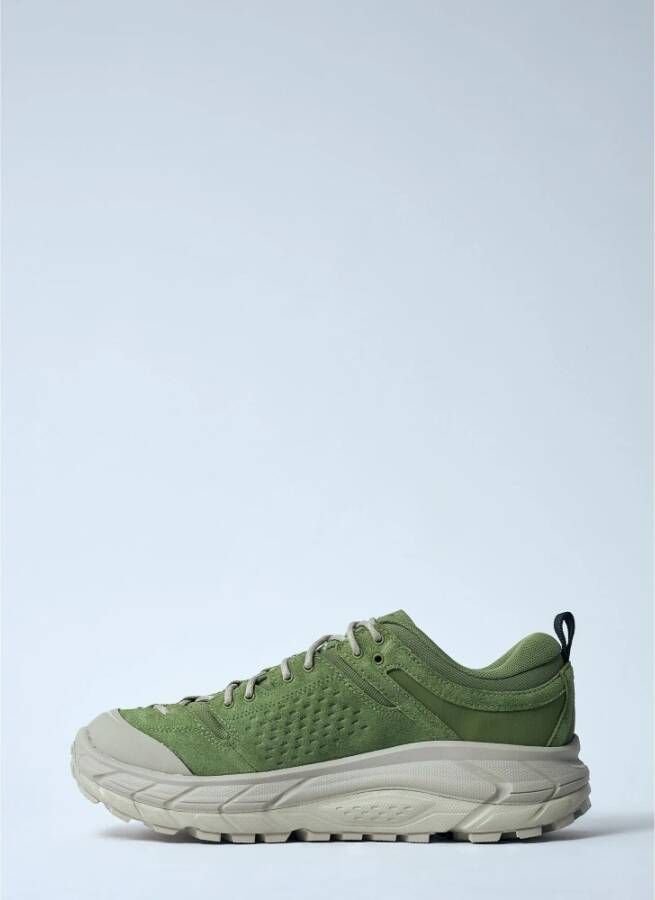 Hoka One Gore-Tex Sneakers met Vibram-zool Green Heren