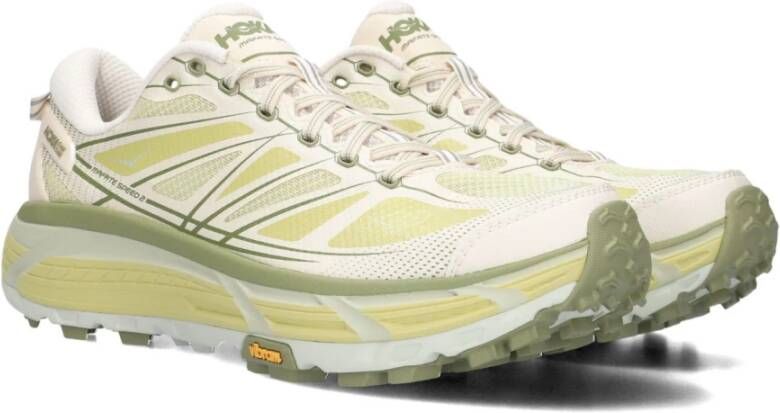 Hoka One Groene Speed 2 Damessneakers Green Dames