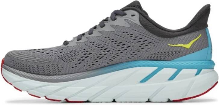 Hoka One Heren Clifton 7 Hardloopschoenen Gray Heren