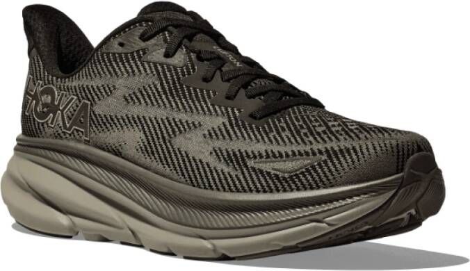 Hoka One Heren Clifton 9 Hardloopschoenen Black Heren