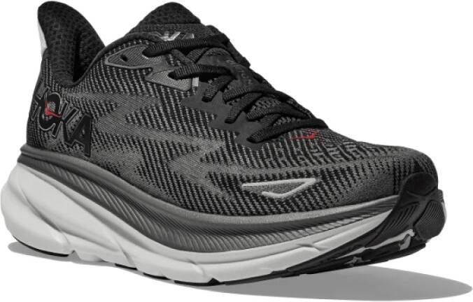 Hoka One Heren Clifton 9 Hardloopschoenen Black Heren