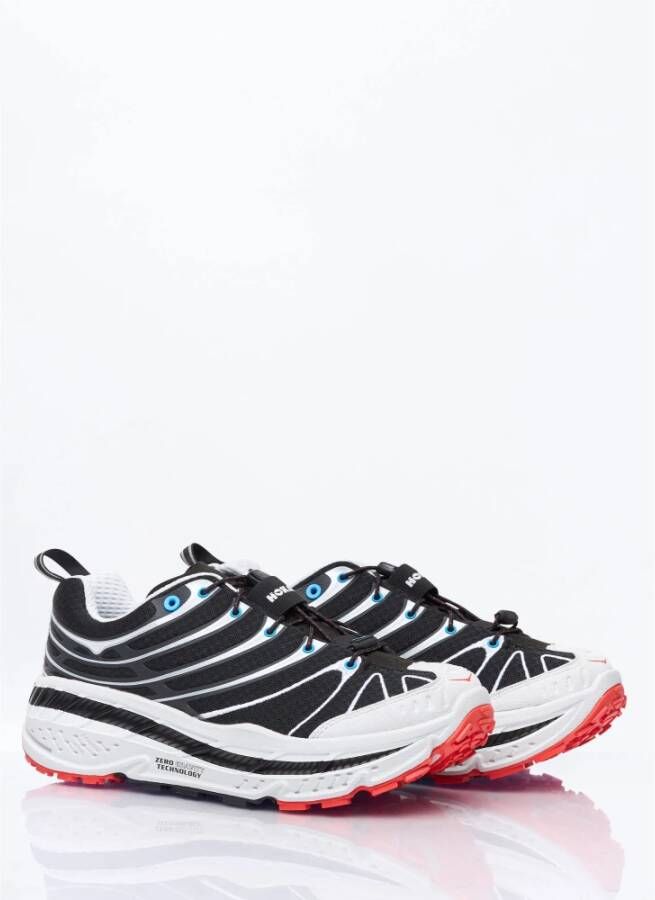 Hoka One Mesh Sneakers met TPU-versteviging Black Heren