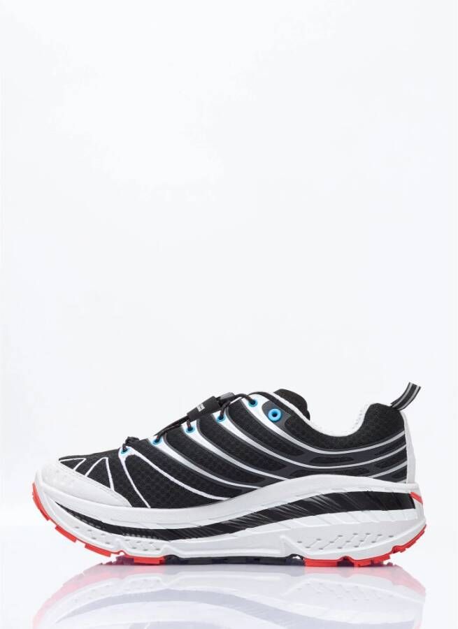 Hoka One Mesh Sneakers met TPU-versteviging Black Heren