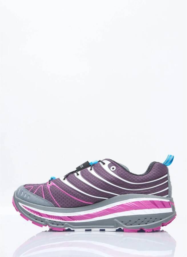 Hoka One Mesh Sneakers met TPU-versteviging Purple Heren