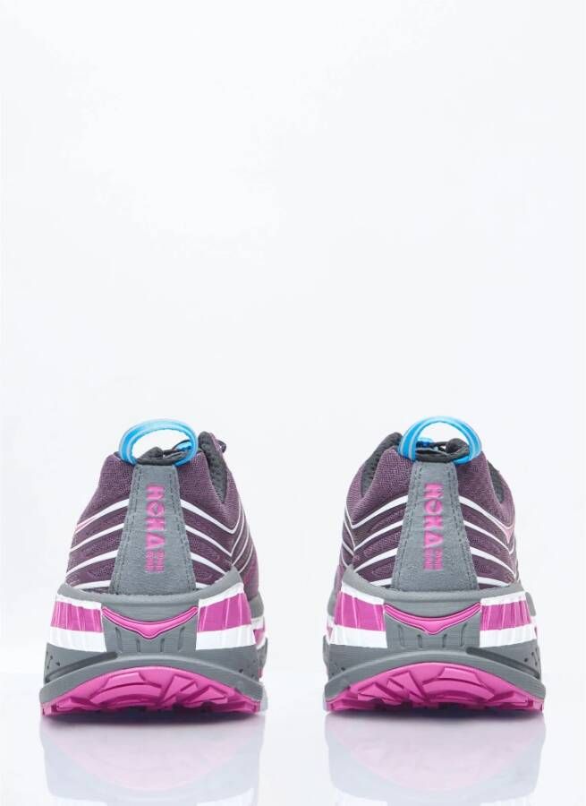 Hoka One Mesh Sneakers met TPU-versteviging Purple Heren