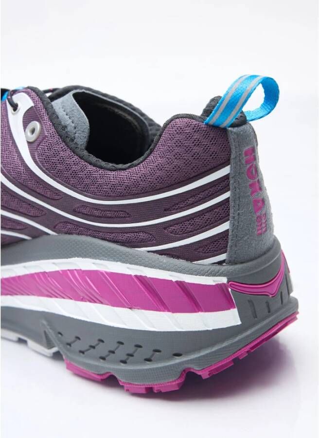 Hoka One Mesh Sneakers met TPU-versteviging Purple Heren