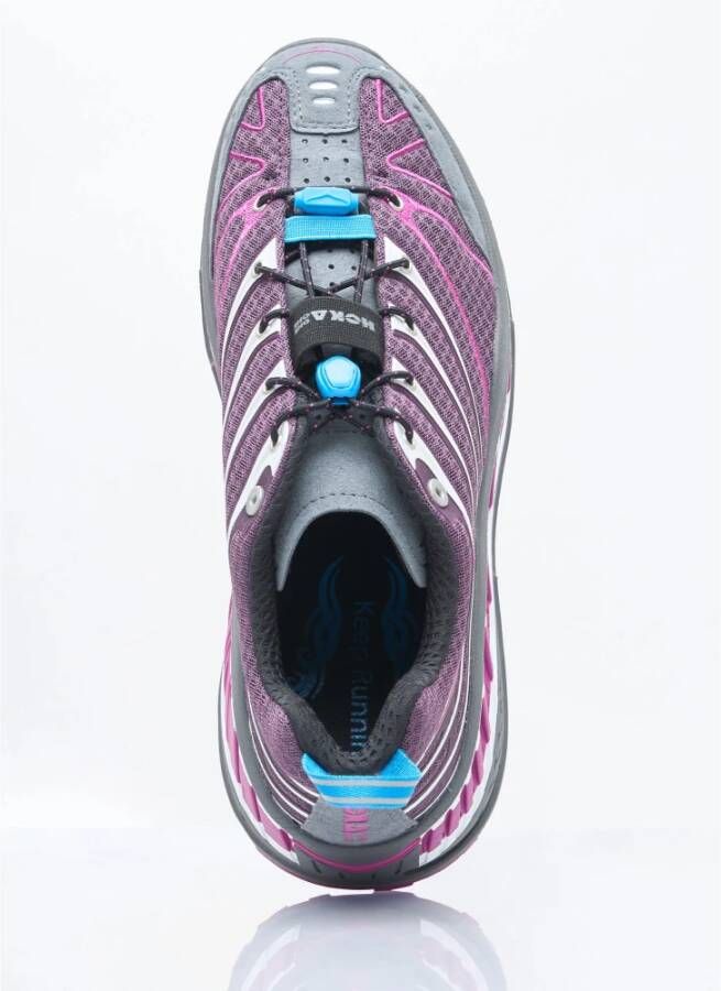 Hoka One Mesh Sneakers met TPU-versteviging Purple Heren