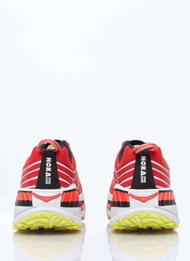 Hoka One Mesh Sneakers met TPU-versteviging Red Heren