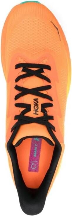 Hoka One Multikleur Sneakers voor Actieve Levensstijl Orange Heren