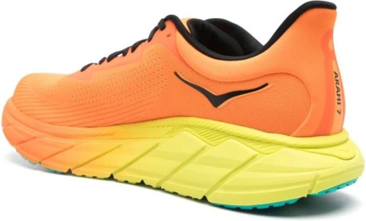 Hoka One Multikleur Sneakers voor Actieve Levensstijl Orange Heren