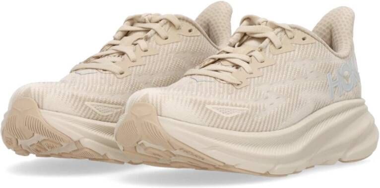 Hoka One Outdoor Sandaal Clifton 9 Beige Dames