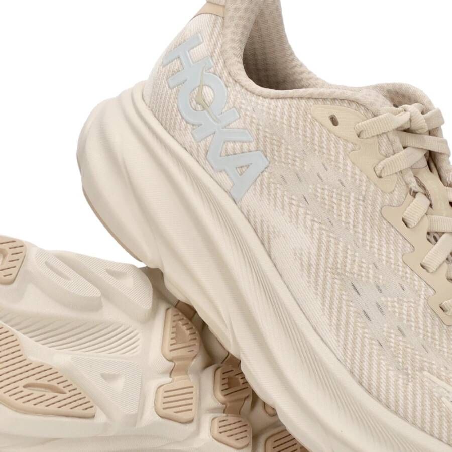 Hoka One Outdoor Sandaal Clifton 9 Beige Dames