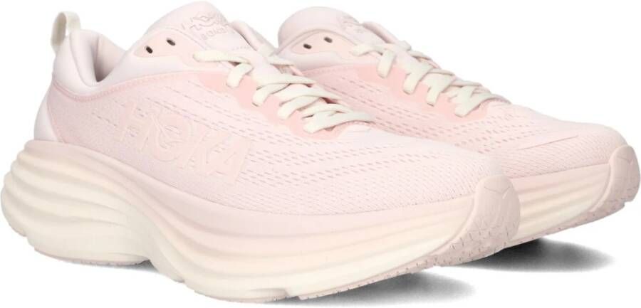 Hoka One Roze Bondi Dames Sneakers Pink Dames