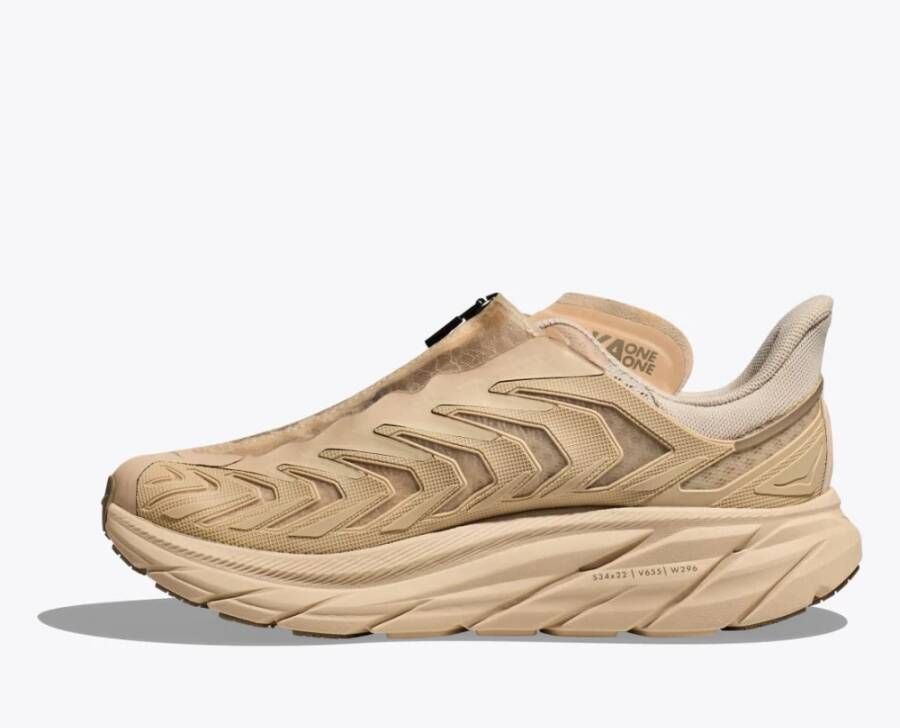 Hoka One Sneakers Beige Heren