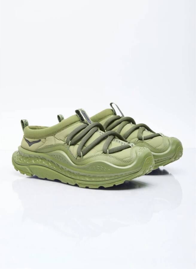 Hoka One Sneakers Green Heren