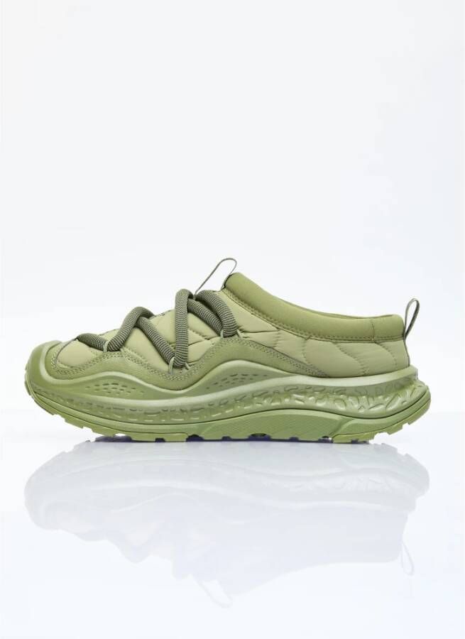 Hoka One Sneakers Green Heren