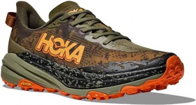 Hoka One Speedgoat 6 hardloopschoenen Brown Heren