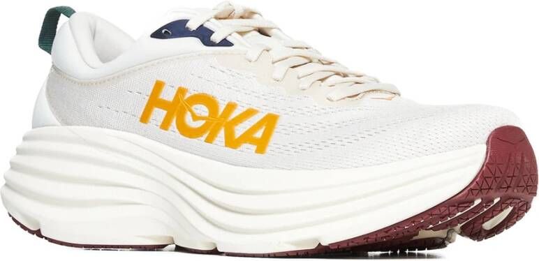 Hoka One Stijlvolle Sneakers voor Actieve Levensstijl White Heren