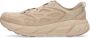 Hoka One Suede Buitenschoen Lichtgewicht Vetersluiting Beige Heren - Thumbnail 2