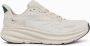 Hoka One Tech Fabric Clifton 9 Sneakers White Heren - Thumbnail 2