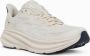 Hoka One Tech Fabric Clifton 9 Sneakers White Heren - Thumbnail 3