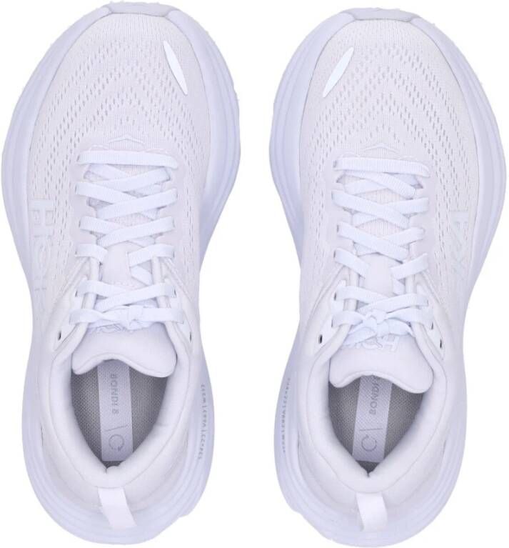 Hoka One Witte buitenschoen Bondi 8 White Dames