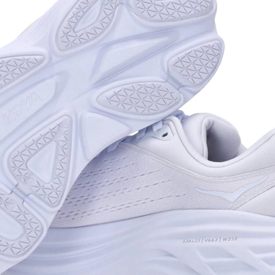 Hoka One Witte buitenschoen Bondi 8 White Dames