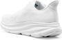 Hoka One Witte Veterschoen met Geribbelde Zool White Heren - Thumbnail 3