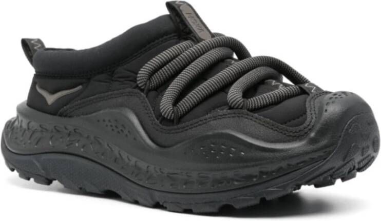 Hoka One Zwarte hardloopschoenen voor heren Black Heren