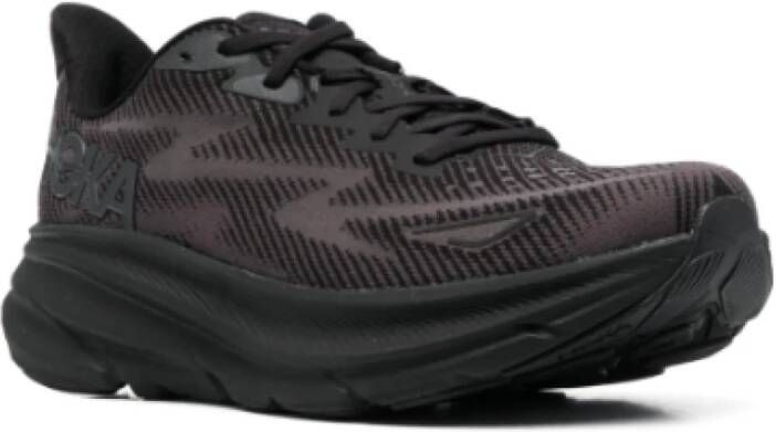 Hoka One Zwarte hardloopschoenen voor heren Black Heren