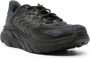 Hoka One Zwarte Leren Sneakers met Mesh Panelen Black Heren - Thumbnail 4