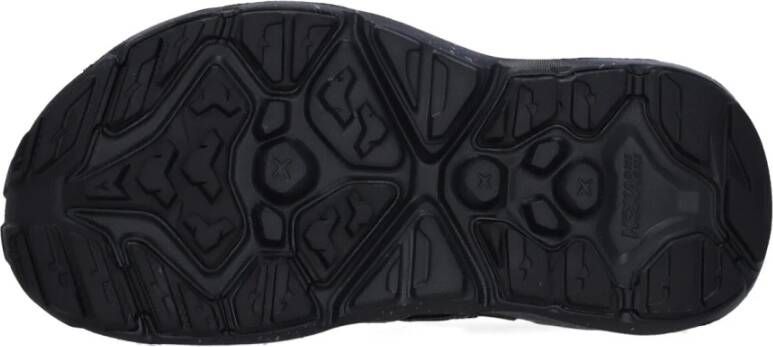 Hoka One Zwarte outdoor trekking sandaal schoen Black Heren