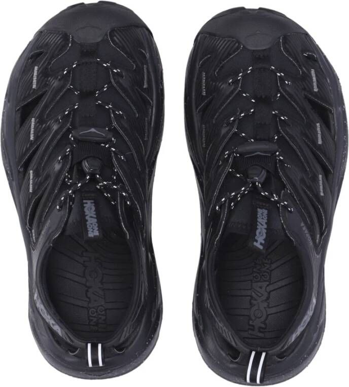 Hoka One Zwarte outdoor trekking sandaal schoen Black Heren