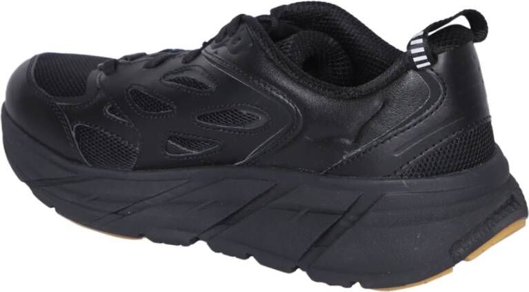 Hoka One Zwarte Sneakers Ultiem Comfort Stijl Black Heren