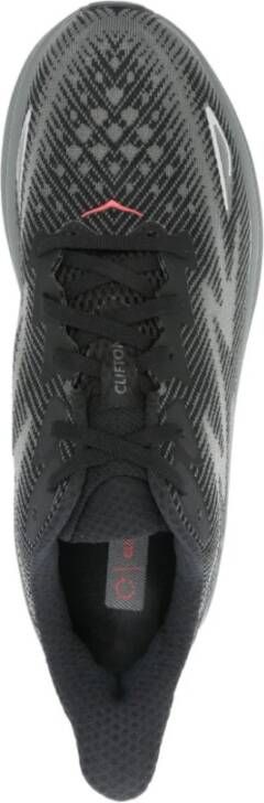 Hoka One Zwarte Sneakers voor Mannen Black Heren