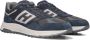 HOGAN Sneakers Heren Mesh Combi Runner Maat: 42 5 Materiaal: Suède Kleur: Blauw - Thumbnail 3