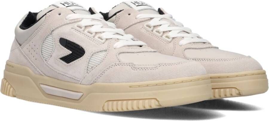 Hub Beige Suède Lage Sneakers Beige Heren