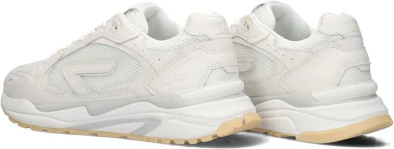 Hub Casual Witte Lage Sneakers White Heren