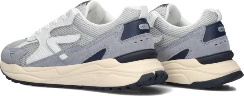 Hub Grijze Lage Sneakers Gray Heren